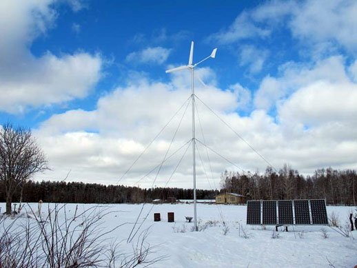 Wind-solar energy system